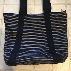 Bath & Body Works Tote Bag Black & Gold NWT